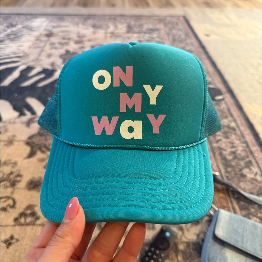 OTTO Teal 'On My Way' Cap
